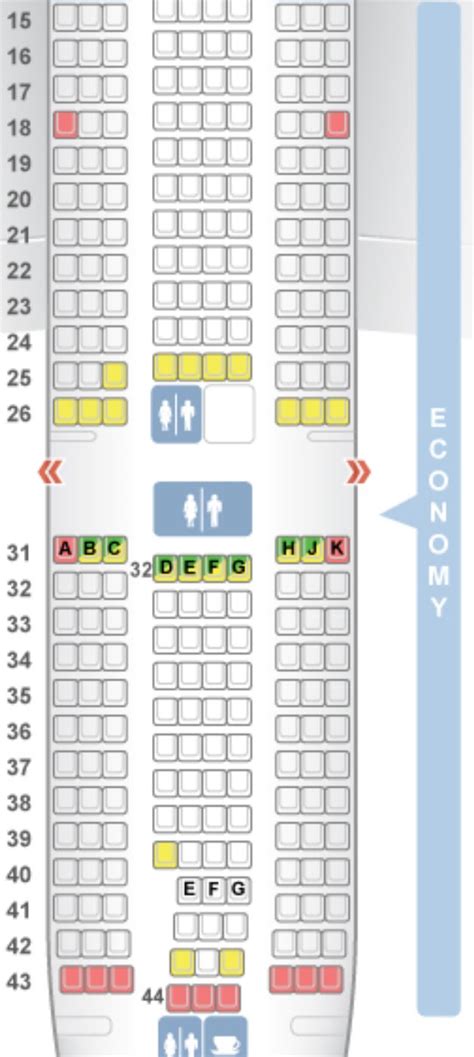 boeing 777 200 klm seat map